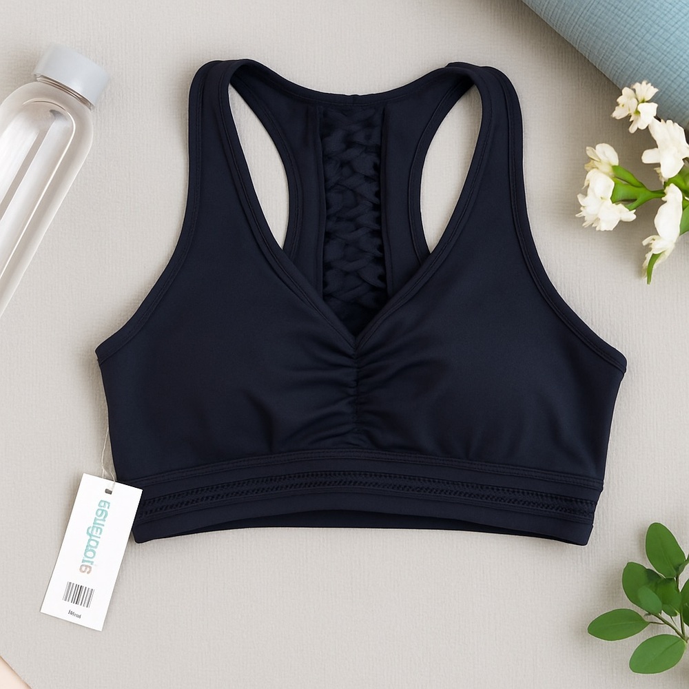Maurices Black Racerback Sports Bra – NWT, Size Medium